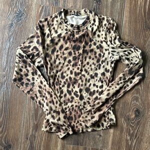 Skim’a Dolce & Gabbana Collab Leopard Long Sleeve